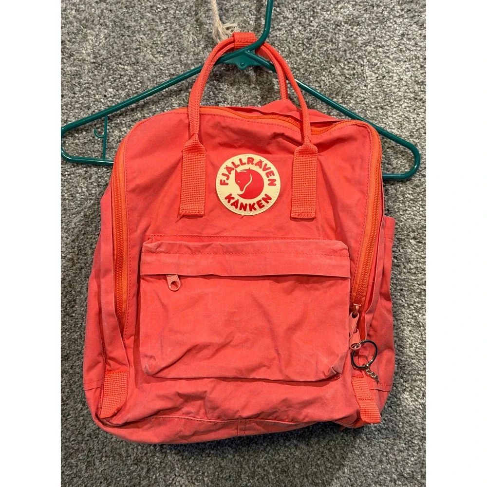 Fjallraven Backpack Unisex OS Pink Kanken Classic Vinylon F Outdoor Daypack